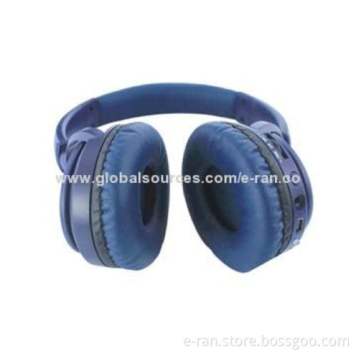 ER-L02 Wireless Bluetooth Headphones for Laptops, Built-in FM Radio/Supports Hand-free Call Function